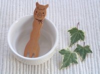 画像2: 【廃盤セール】アルパカのおやつフォーク・サオ