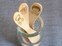 画像2: こまさんのおやつスプーン＆フォーク　くまさん