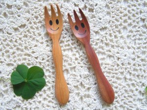 画像3: 【期間限定セール中】 ニコニコ&ウインク　キッズフォーク (3)