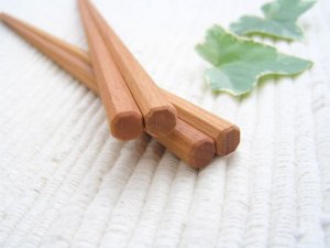 画像2: WOOD’N　サオの八角箸　【M】 (2)