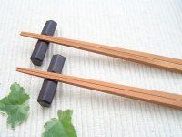 画像2: WOOD’N　サオの四角箸　【L】