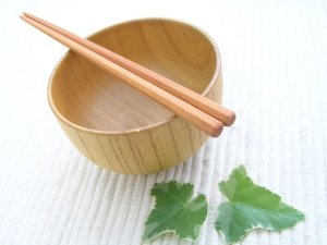 画像1: WOOD’N　サオの八角箸　【S】 (1)