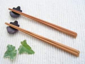 画像1: WOOD’N　サオの五角箸　【M】 (1)