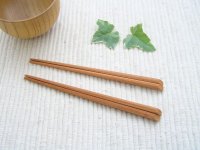画像2: WOOD’N　サオの五角箸　【S】