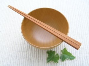 画像2: WOOD’N サオの四角箸 【M】 (2)