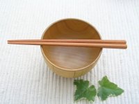 画像2: WOOD’N　サオの八角箸　【子ども】