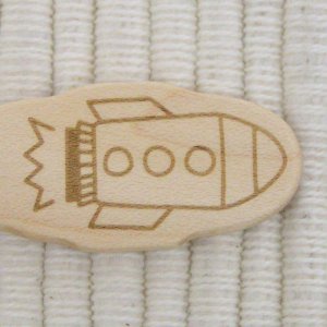 画像3: のりもの◆ロケット　スプーン＆フォーク (3)