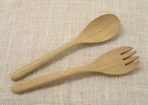 画像1: ロット10【廃盤セール】MUTEサーバースプーン　フォーク クリ (1)