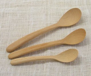 MUTE(ミュート）シリーズ - 木のスプーン・木製食器 (有)籐芸