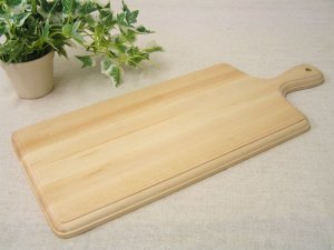 画像1: 【廃盤セール】カッティングボード　丸L　メープル (1)