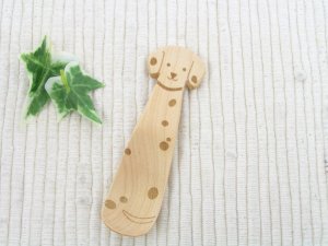 画像2: ダルメシアンのおやつスプーン・メープル (2)