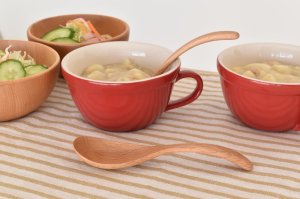 画像2: ●MUTE●スープスプーン メープル (2)