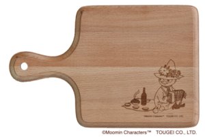 画像3: カッティングボード丸S ムーミン・リトルミイ・スナフキン (3)