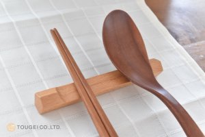 画像2: カトラリーレスト五角 ビーチ (2)