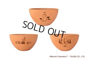 画像1: スープボウル ムーミン・リトルミイ・スナフキン (1)
