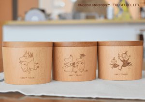 画像11: テーブルキャニスター　ムーミン＆スノークのお嬢さん・パパ＆ママ・ミムラ姉さん＆リトルミイ・スナフキン・ニョロニョロ (11)