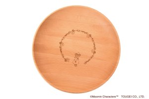 画像4: ラウンドディッシュ Mサイズ(21cm)2G ムーミン・リトルミイ・スナフキン (4)