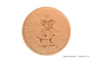 画像4: 木のコースター　2G　ムーミン・リトルミイ・スナフキン・ニョロニョロ・ミムラねえさん・スノークのおじょうさん・スティンキー (4)