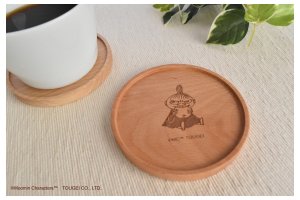 画像10: 木のコースター　2G　ムーミン・リトルミイ・スナフキン・ニョロニョロ・ミムラねえさん・スノークのおじょうさん・スティンキー (10)