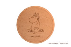 画像7: 木のコースター　2G　ムーミン・リトルミイ・スナフキン・ニョロニョロ・ミムラねえさん・スノークのおじょうさん・スティンキー (7)