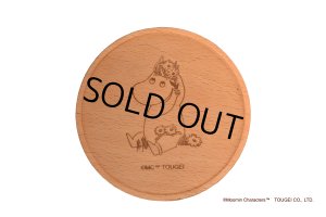 画像7: 木のコースター　2G　ムーミン・リトルミイ・スナフキン・ニョロニョロ・ミムラねえさん・スノークのおじょうさん・スティンキー (7)