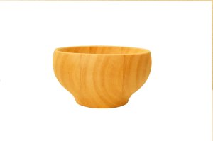 画像1: お椀 Lサイズ　パイン (1)