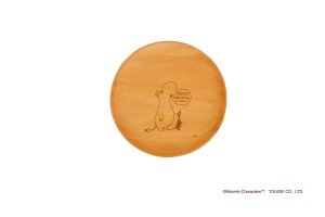 画像1: 【期間限定セール】プレートディッシュ　Sサイズ（18cm）3G　ムーミン・リトルミイ・スナフキン (1)