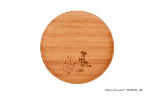 画像1: 【期間限定セール】プレートディッシュ　Lサイズ（24cm）3G　ムーミン・リトルミイ・スナフキン (1)