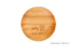 画像3: ラウンドディッシュ　Lサイズ（23cm）3G　ムーミン・リトルミイ・スナフキン (3)