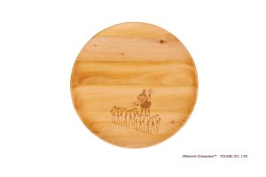 画像2: プレートディッシュ　Lサイズ（24cm）3G　ムーミン・リトルミイ・スナフキン (2)