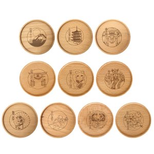 画像1: ZIPANG コースター ビーチ (1)
