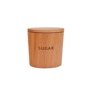 画像4: 木のキャニスター マホガニー (4)