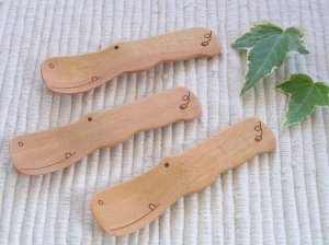 画像1: 【廃盤セール】カバのおやつスプーン・サオ (1)