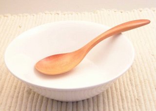 スープスプーン&レンゲ - 木のスプーン・木製食器 (有)籐芸