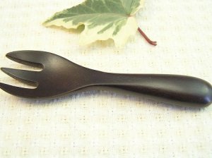 画像1: ロット10【廃盤セール】プチフォーク　紫檀 (1)